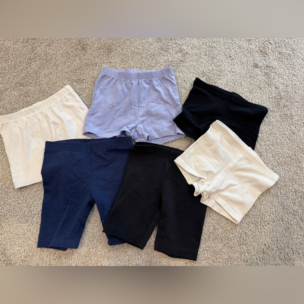Set of 6 Cotton Cartwheel Shorts